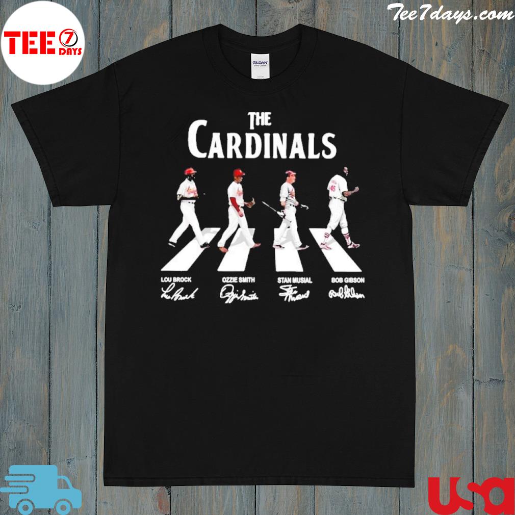 2022 St Louis Cardinals Road Signatures T-Shirt