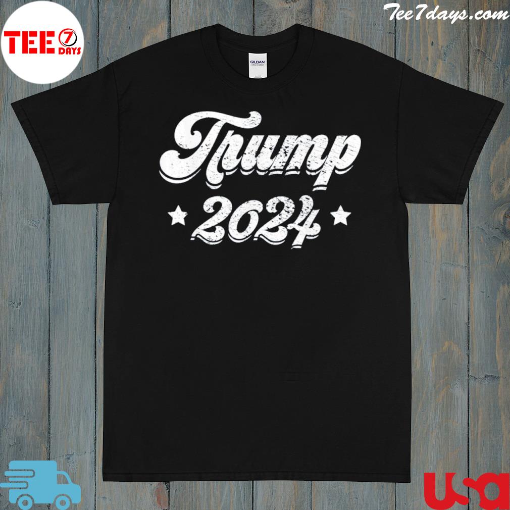 2024 Trump Save America Again USA Flag Shirt