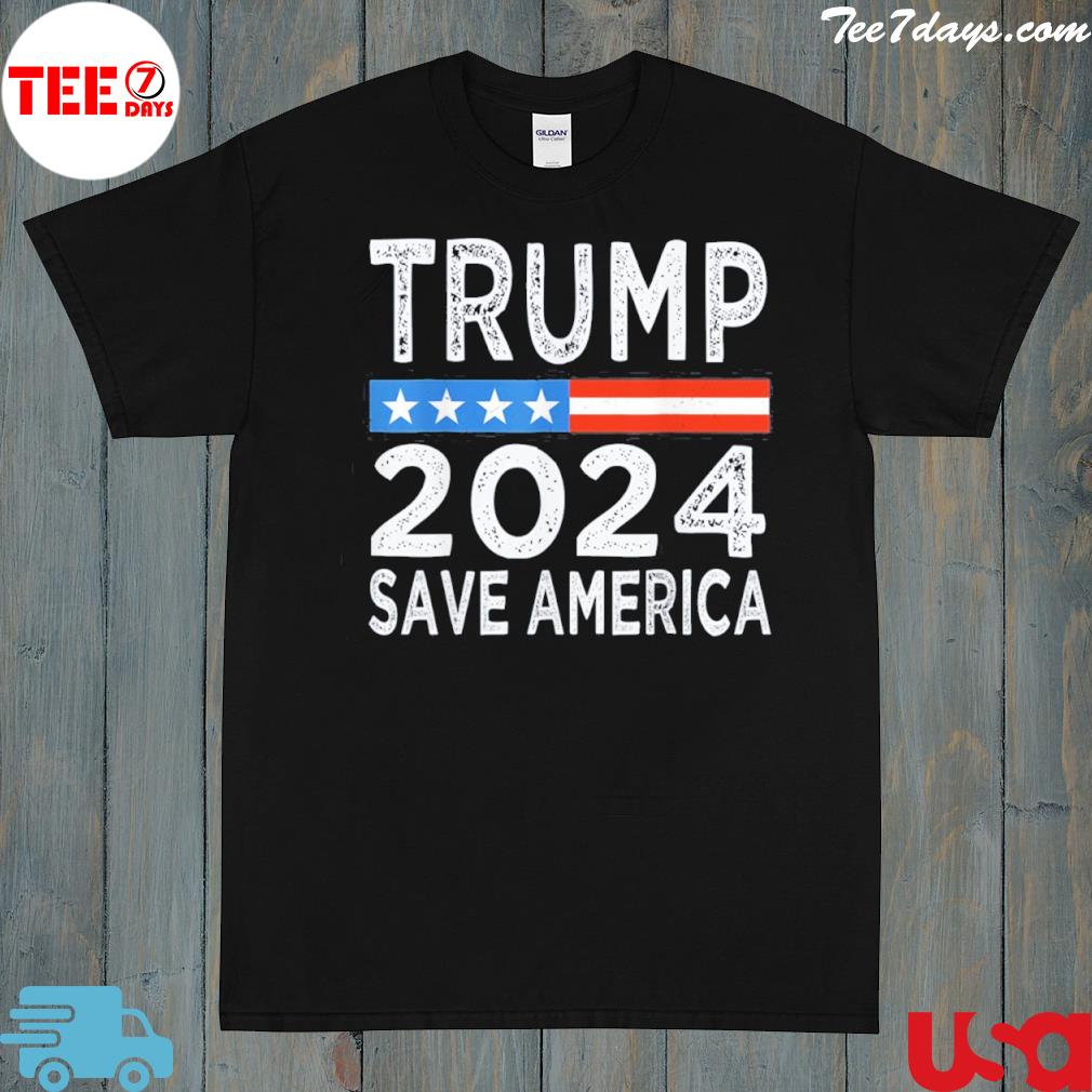 2024 Trump Save America Flag Shirt