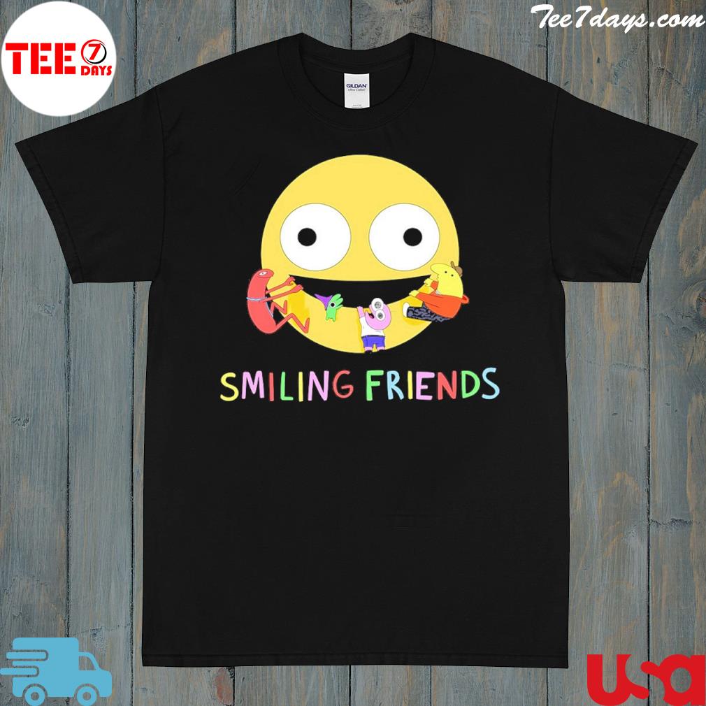 Adult swim smiling friends shirt