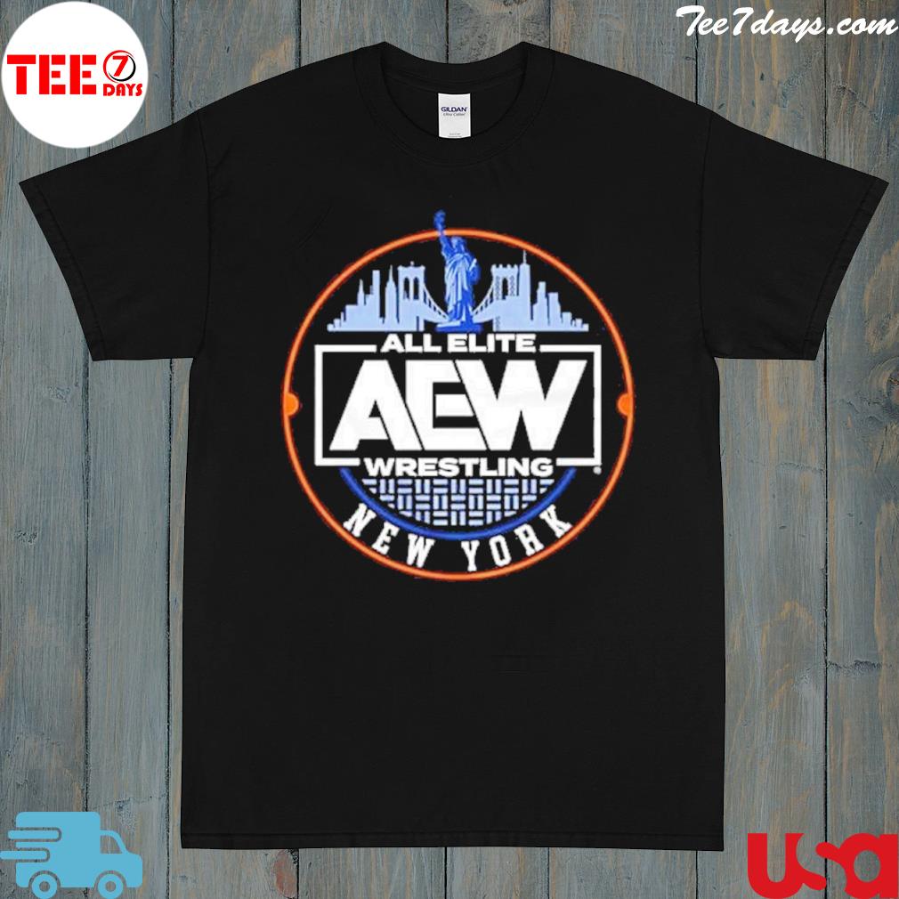 All elite wrestling aew new york event exclusive vintage shirt