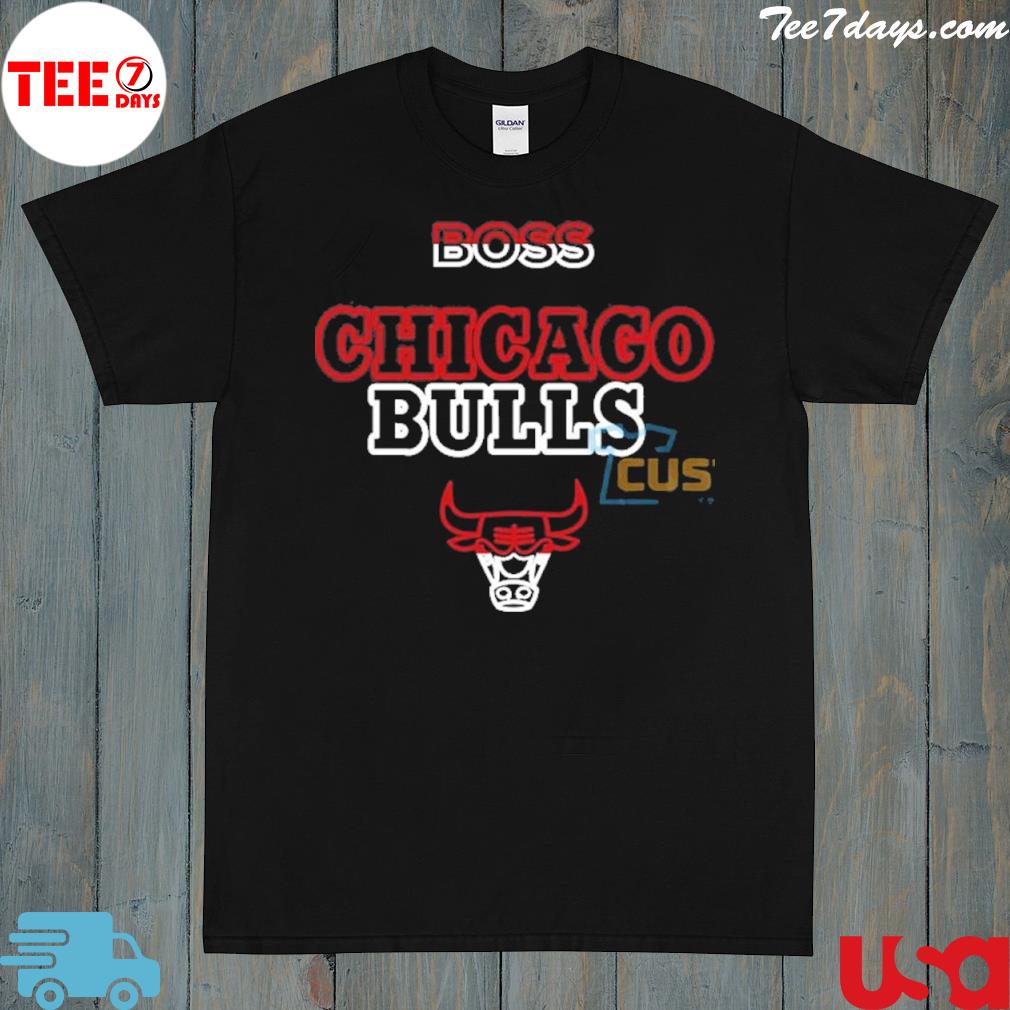 Boss x chicago bulls boss and NBA shirt