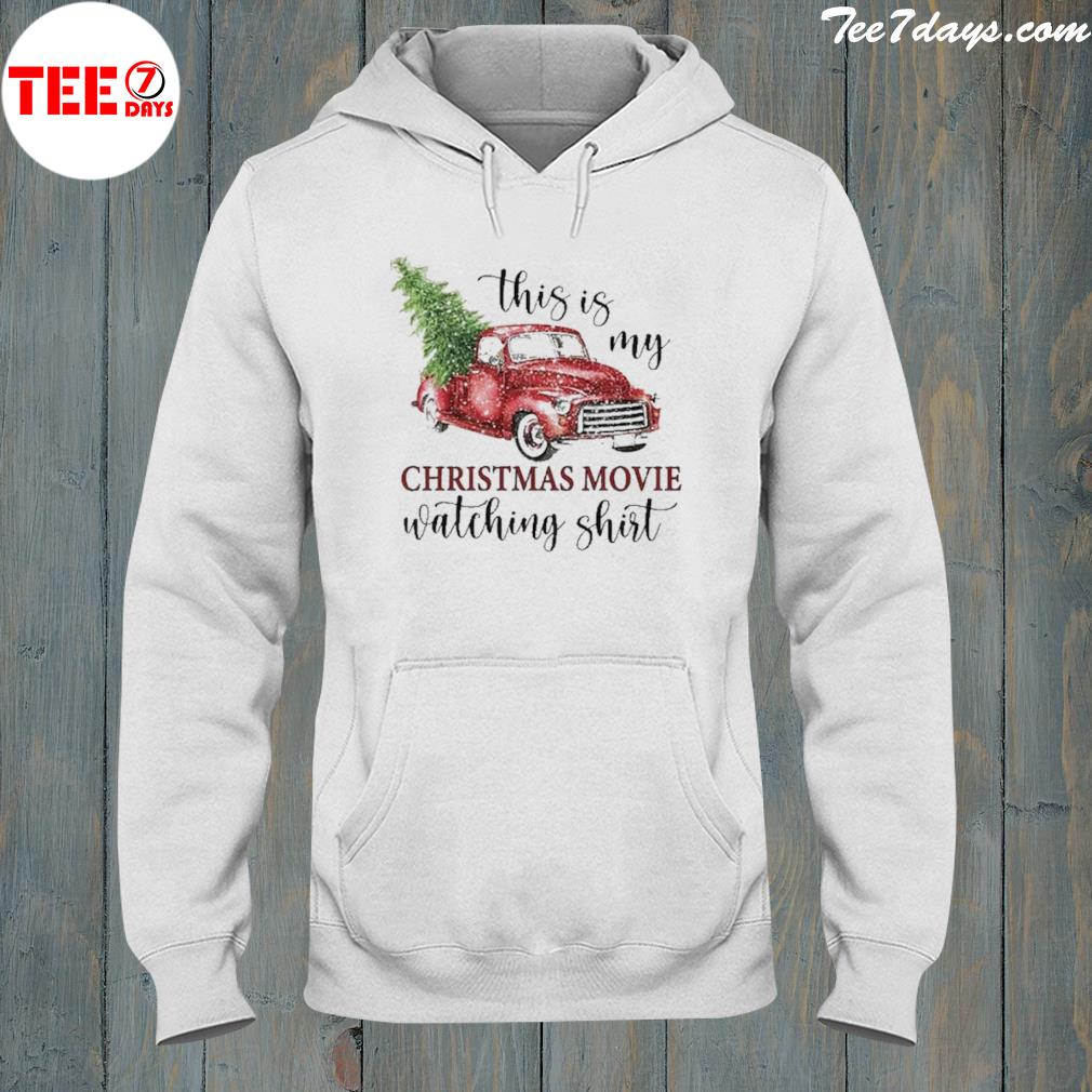 Christmas movie womens Christmas holiday gift for her s hoodie-white