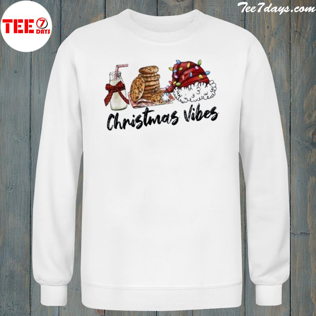 Christmas vibes christmasfamily Christmas s sweatshirt-white