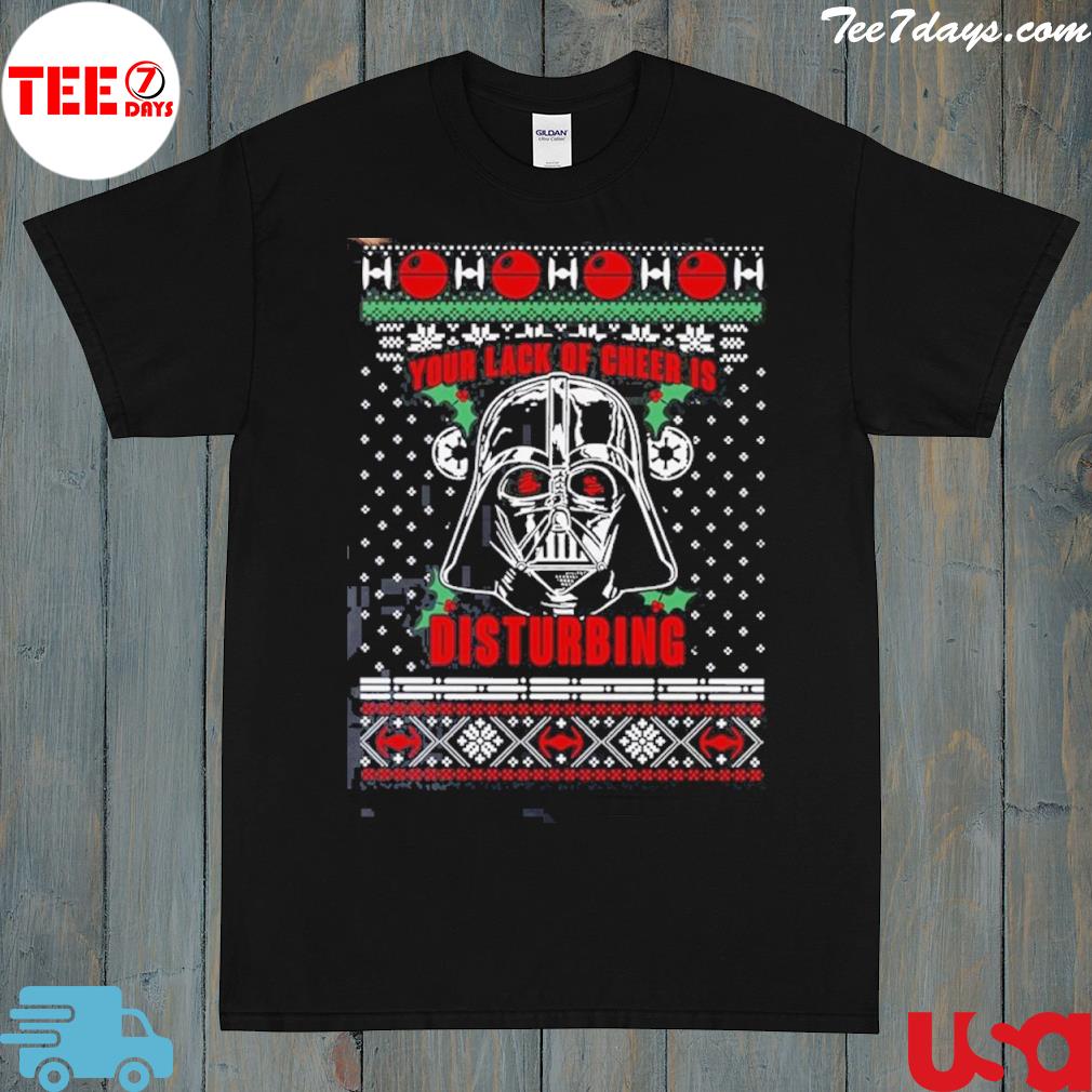 Darth Vader Christmas Sweater Lack Of Cheer Ugly Sweater