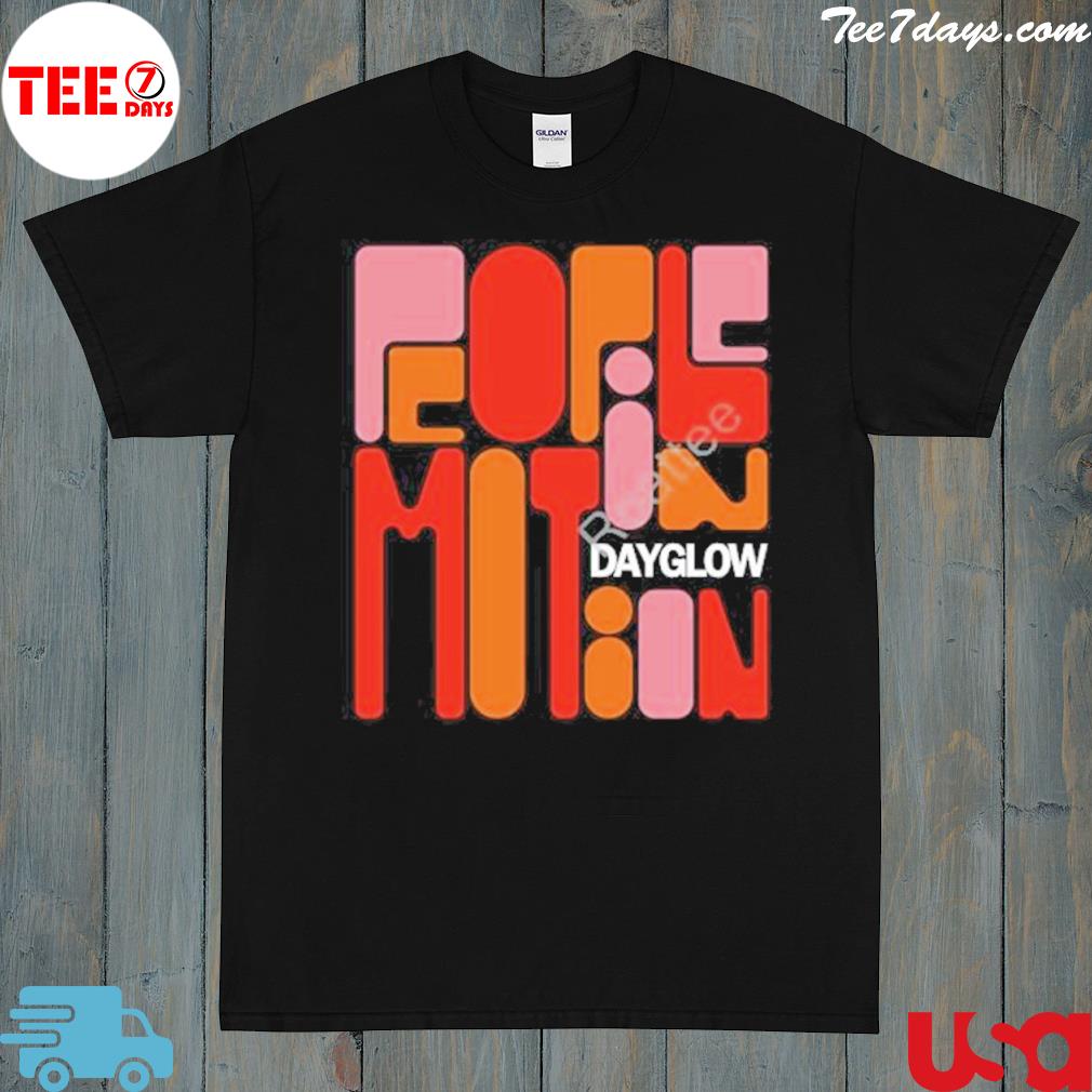 Dayglow band merch pop art motion shirt