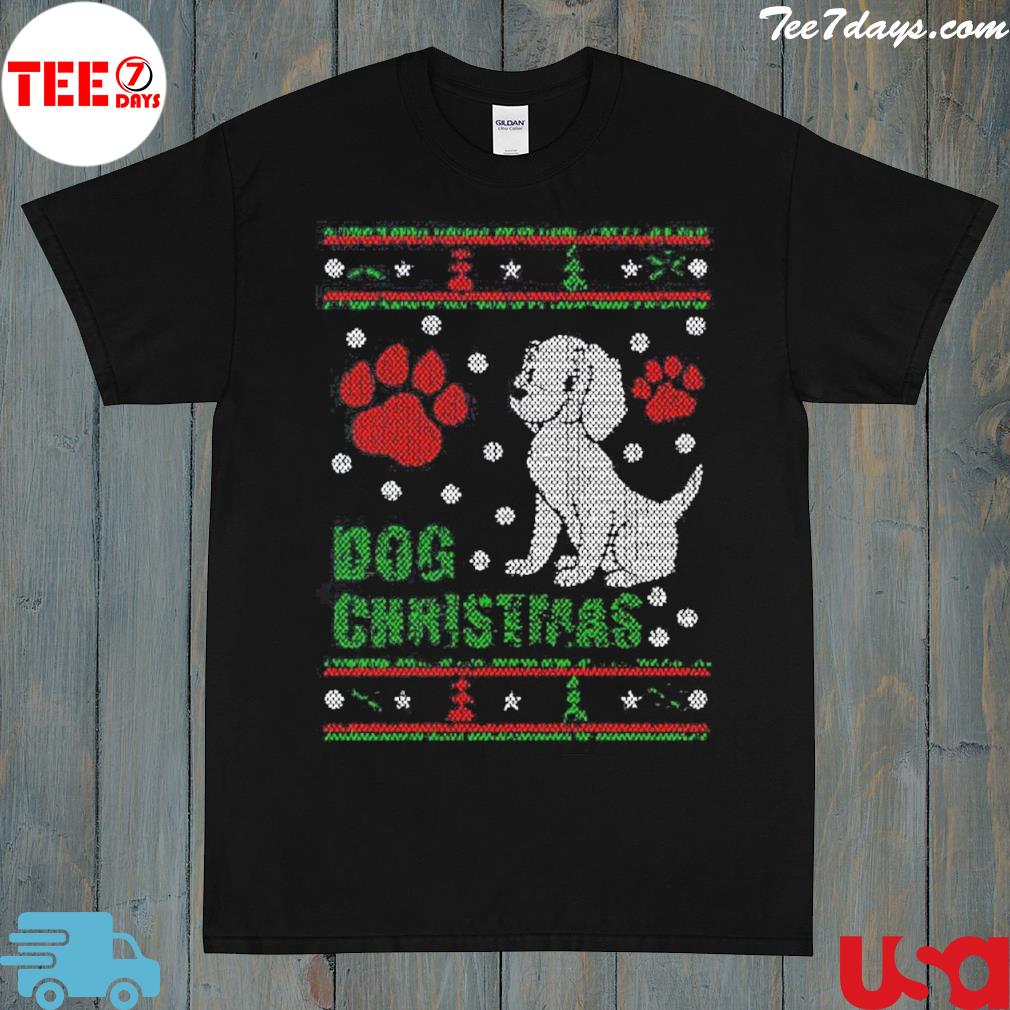 Dog Christmas Ugly Sweater Dog Christmas T-Shirt