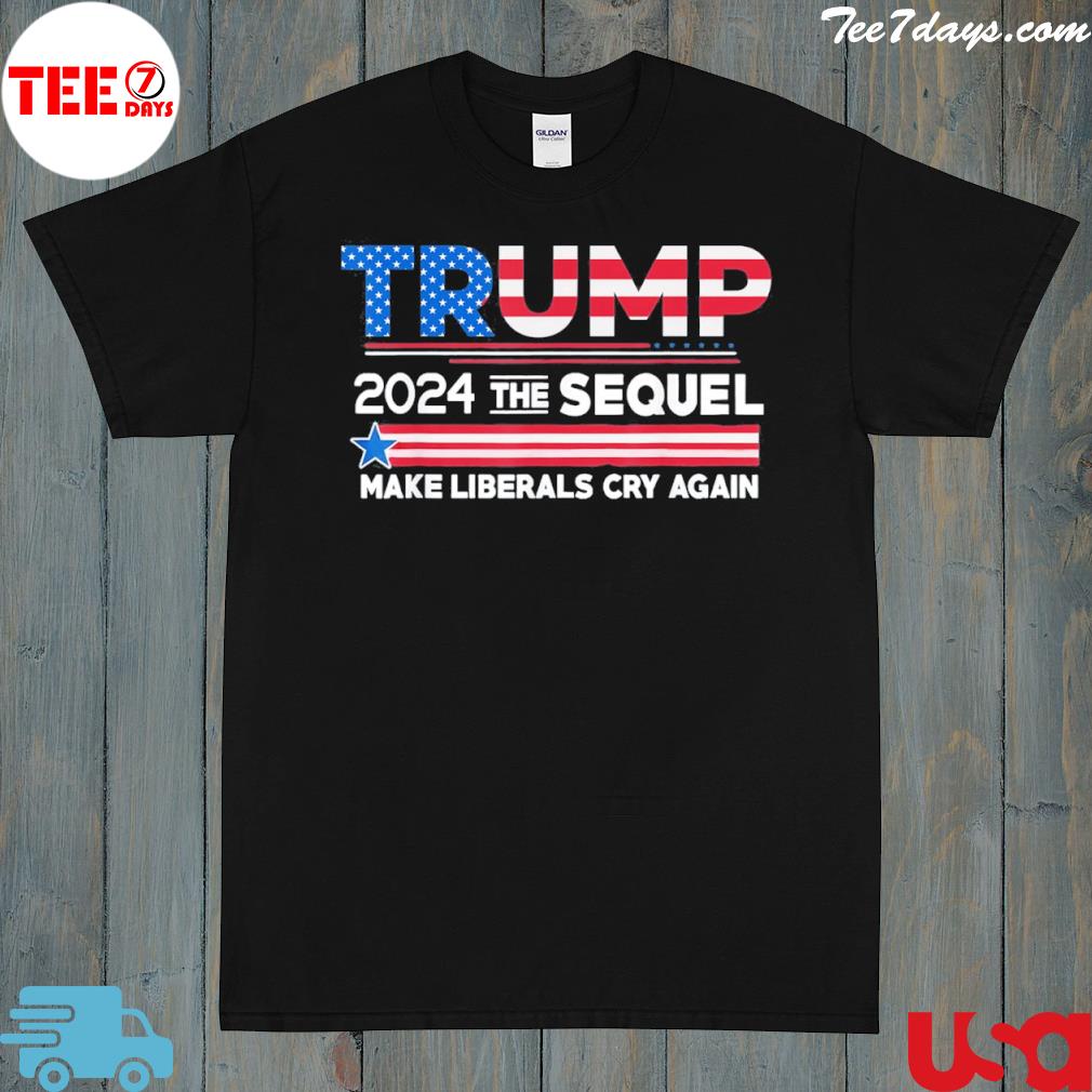 Donald Trump ron desantis 2024 make liberals cry again shirt