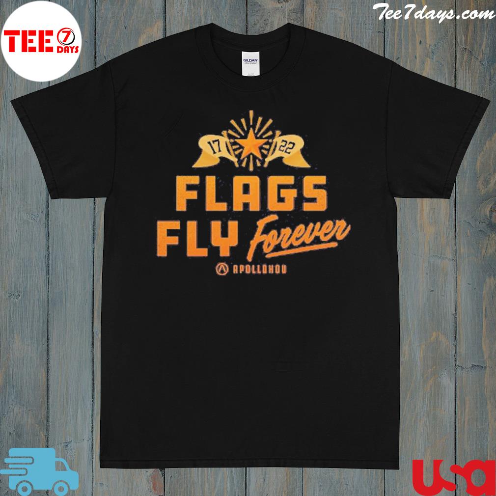 Flags fly forever sponge fleece shirt