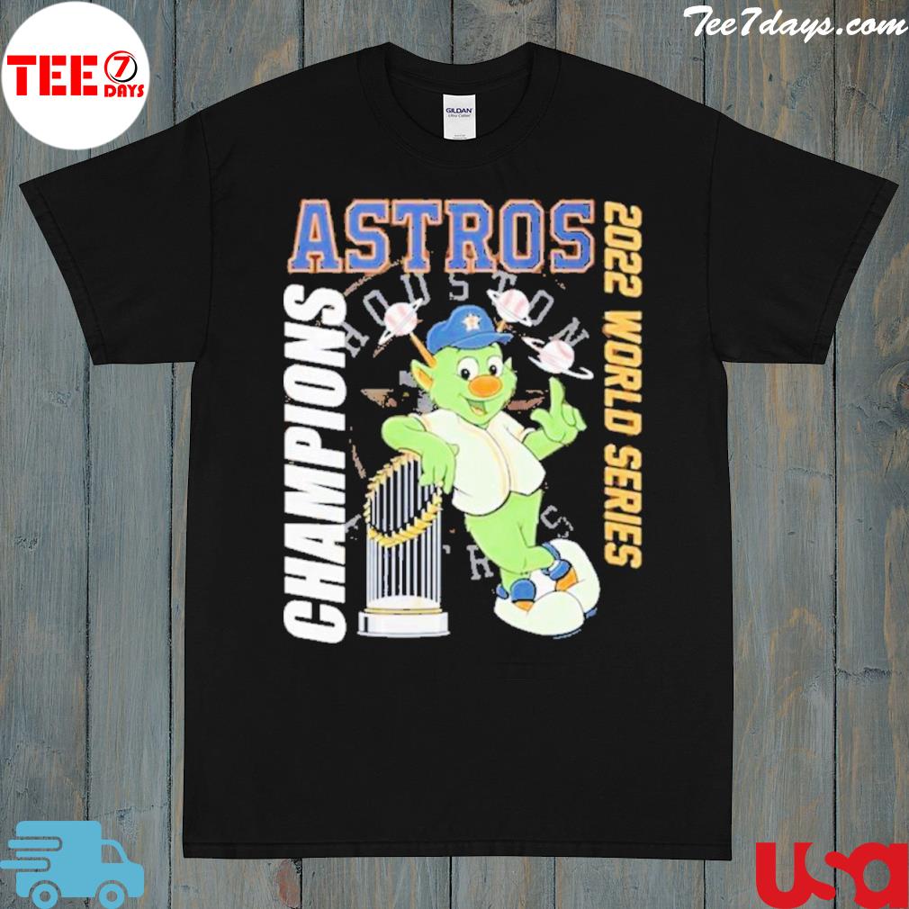 Houston Astros Mascot Orbit 2022 World Series Champion Shirt