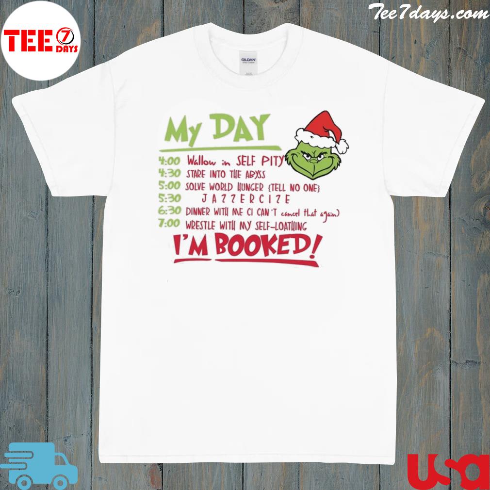 I'm booked funny grinch holiday Ugly Christmas sweatshirt