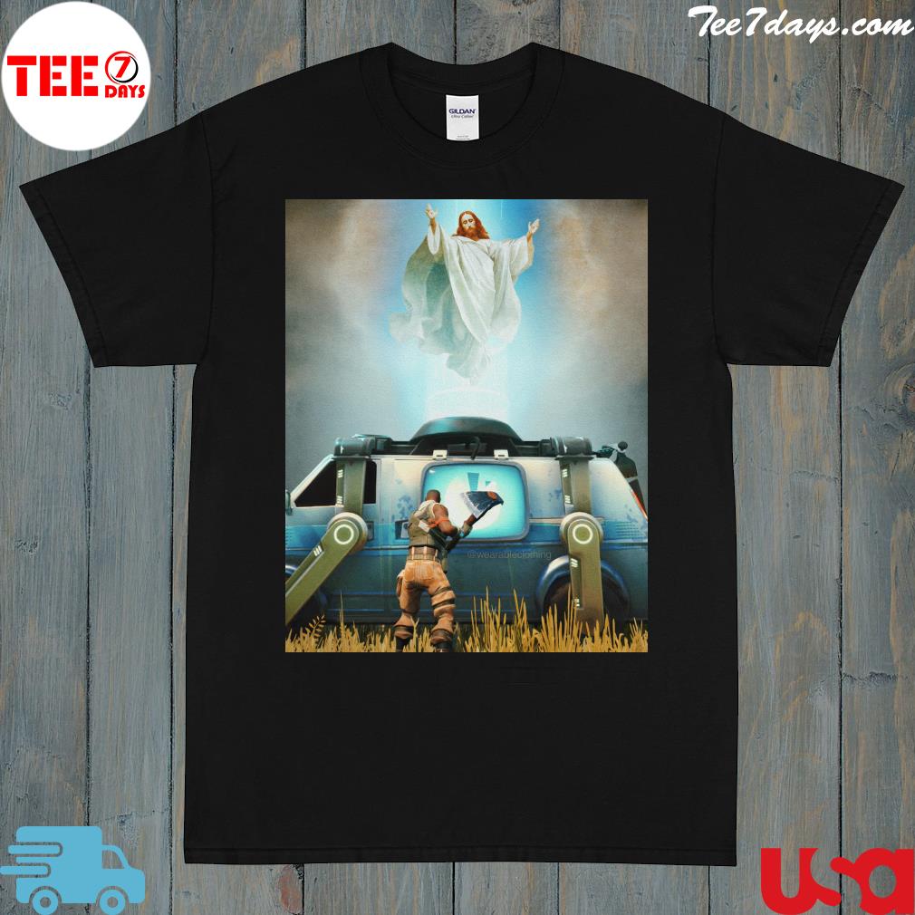 Jesus resurrection x fortnite shirt