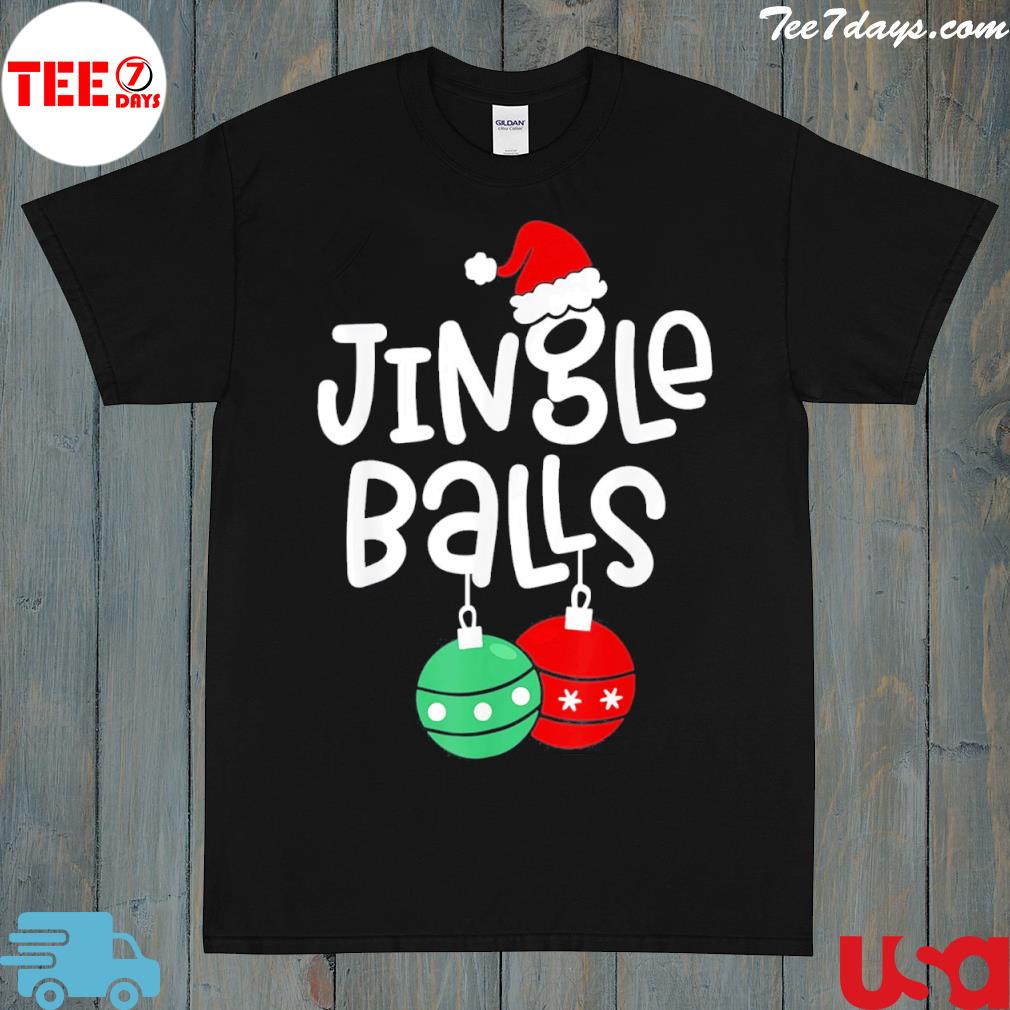 Jingle balls tinsel tits couple Christmas couples matching shirt