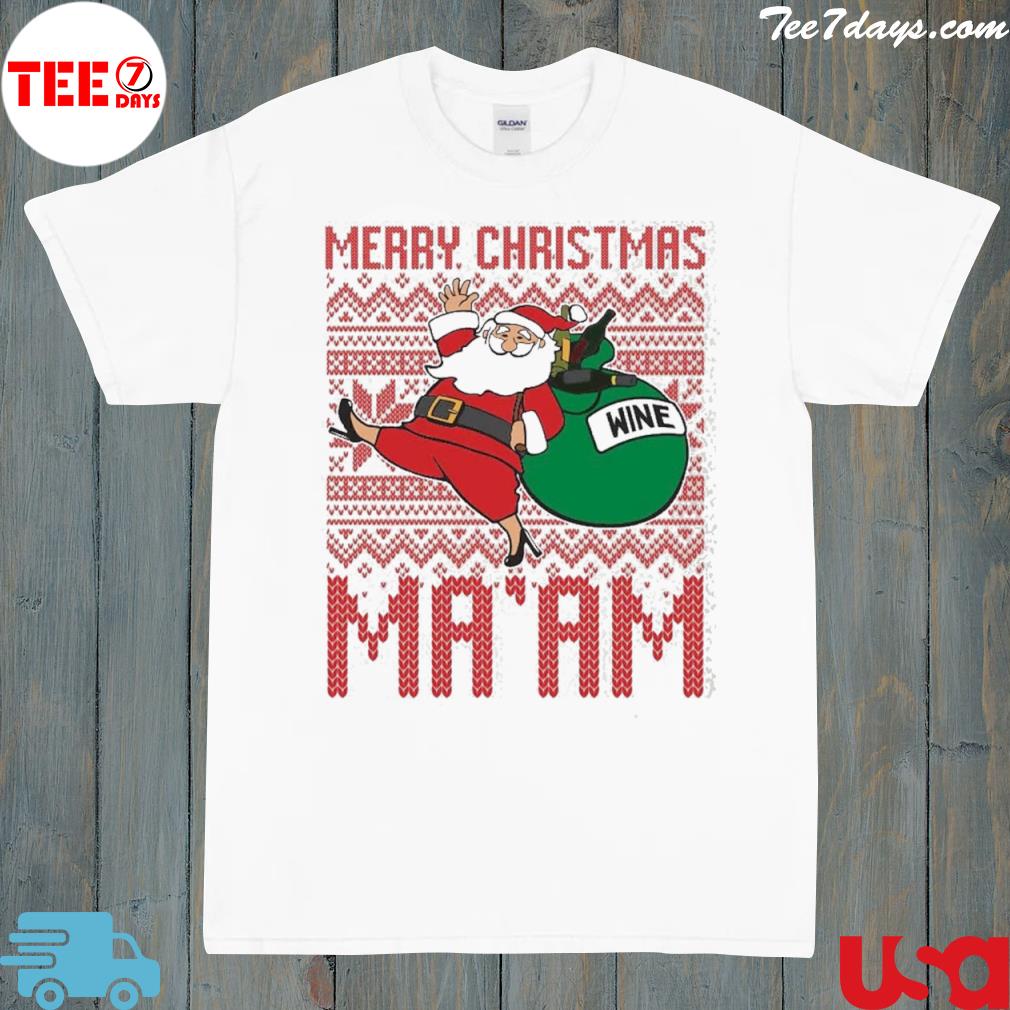 Ma'am Ugly Christmas sweatshirt