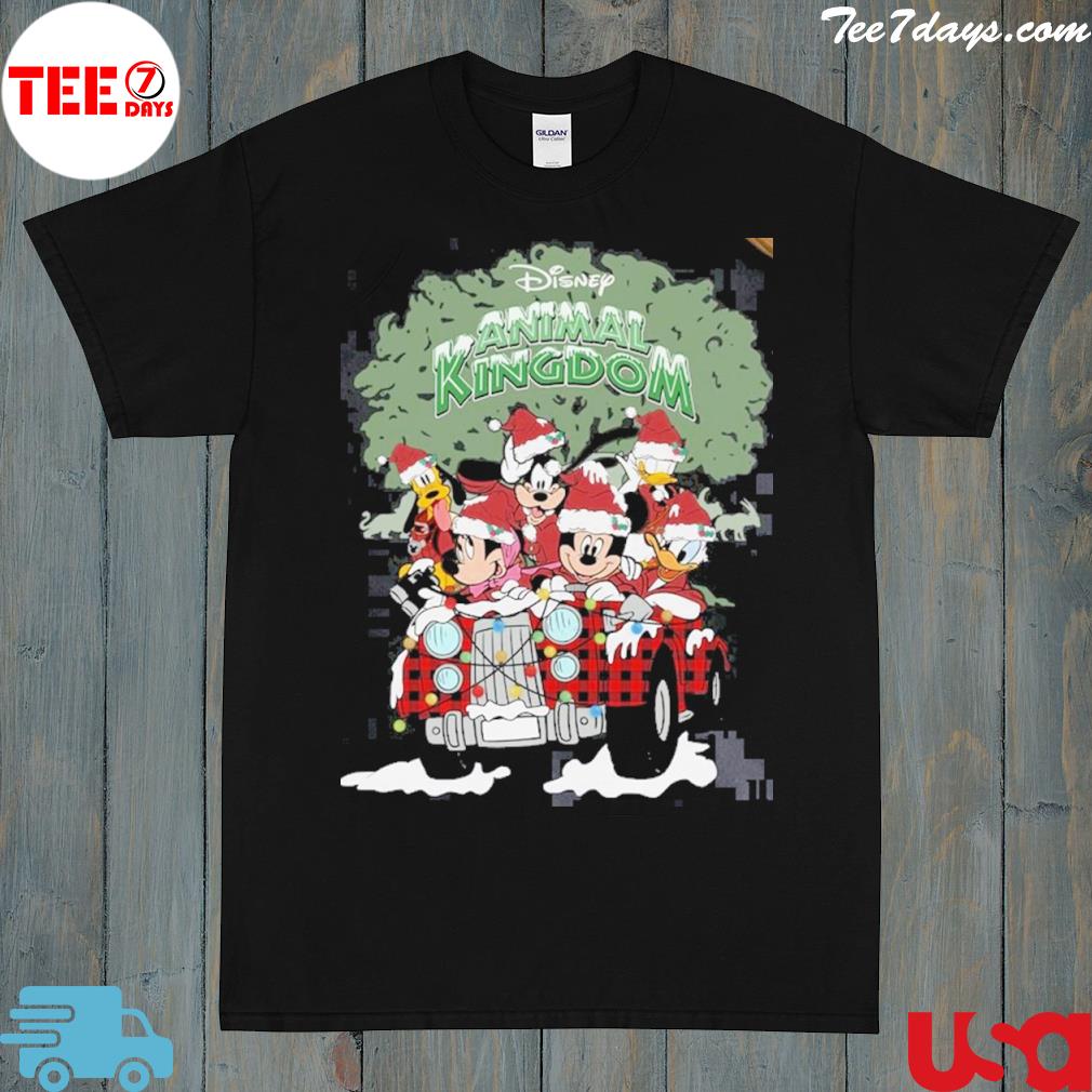 Mickey and Friends Animal Kingdom Christmas Shirt
