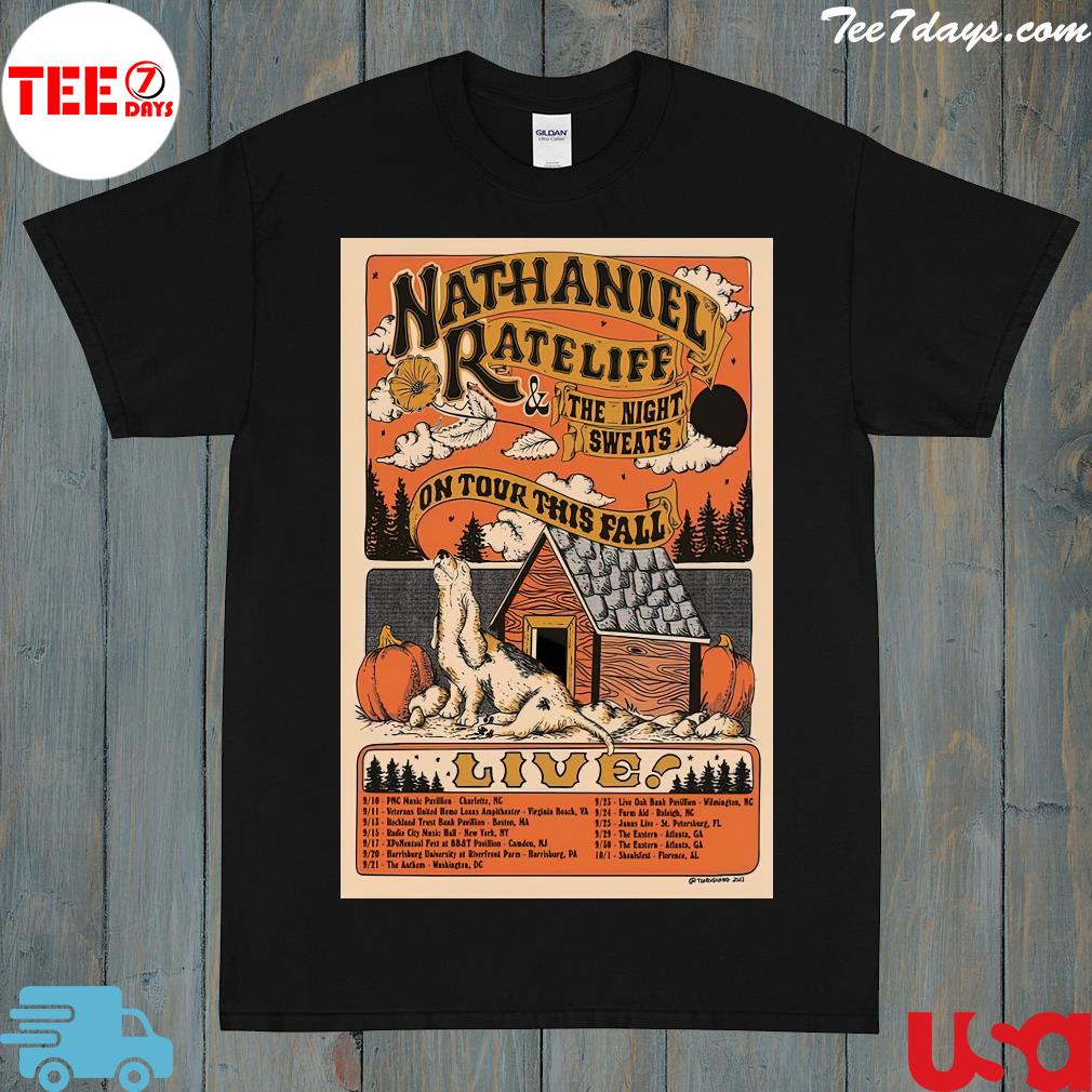 Nathaniel Rateliff The Night Sweats On Tour This Fall shirt