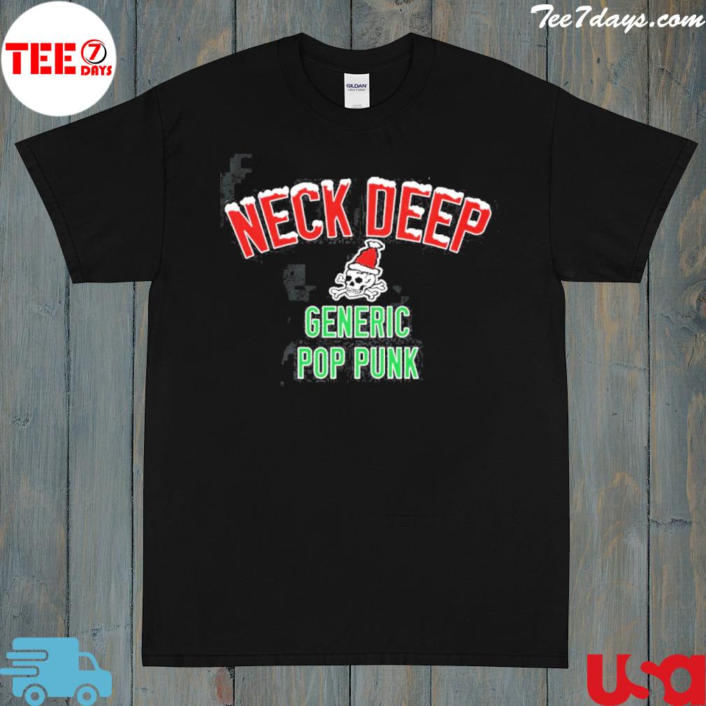 Neck deep generic pop punk christmas edition 2.0 shirt