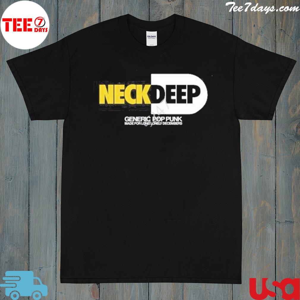 Neckdeep Generic Pop Punk New Shirt
