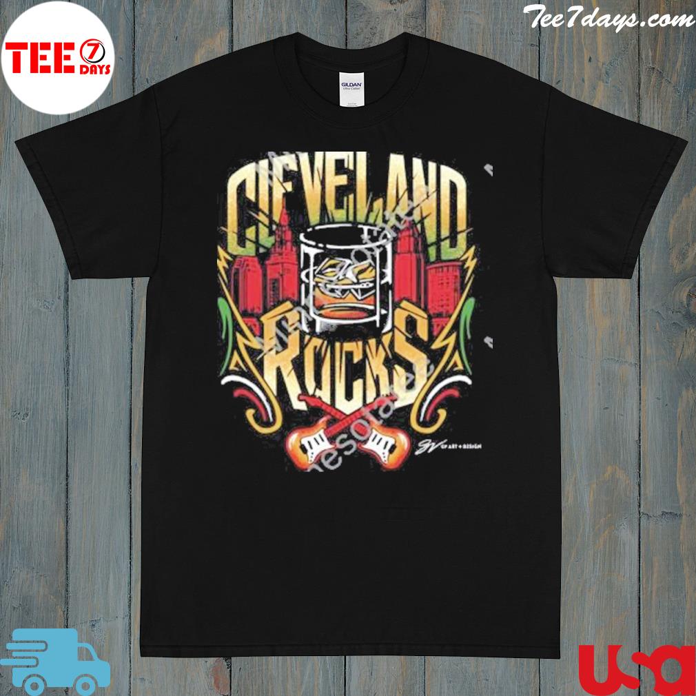 Rock N Roll Cleveland Whiskey Shirt