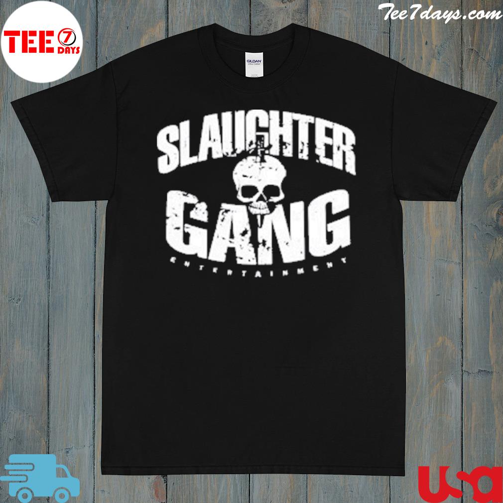 Slaughter Gang Entertainment Distressed Shirt