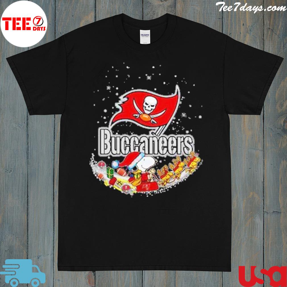 Snoopy Christmas tampa bay buccaneers shirt