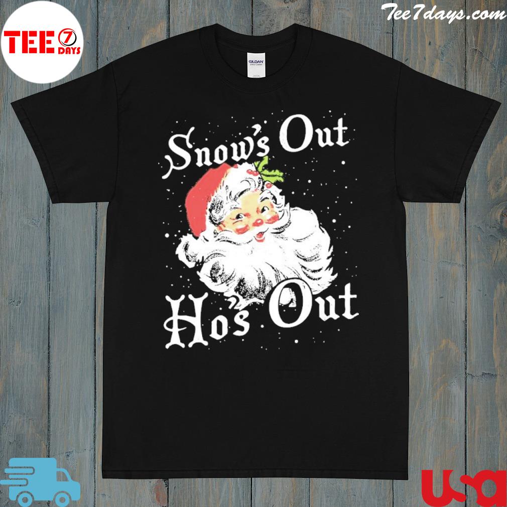 Snow's out ho's out Ugly Christmas sweatshirt