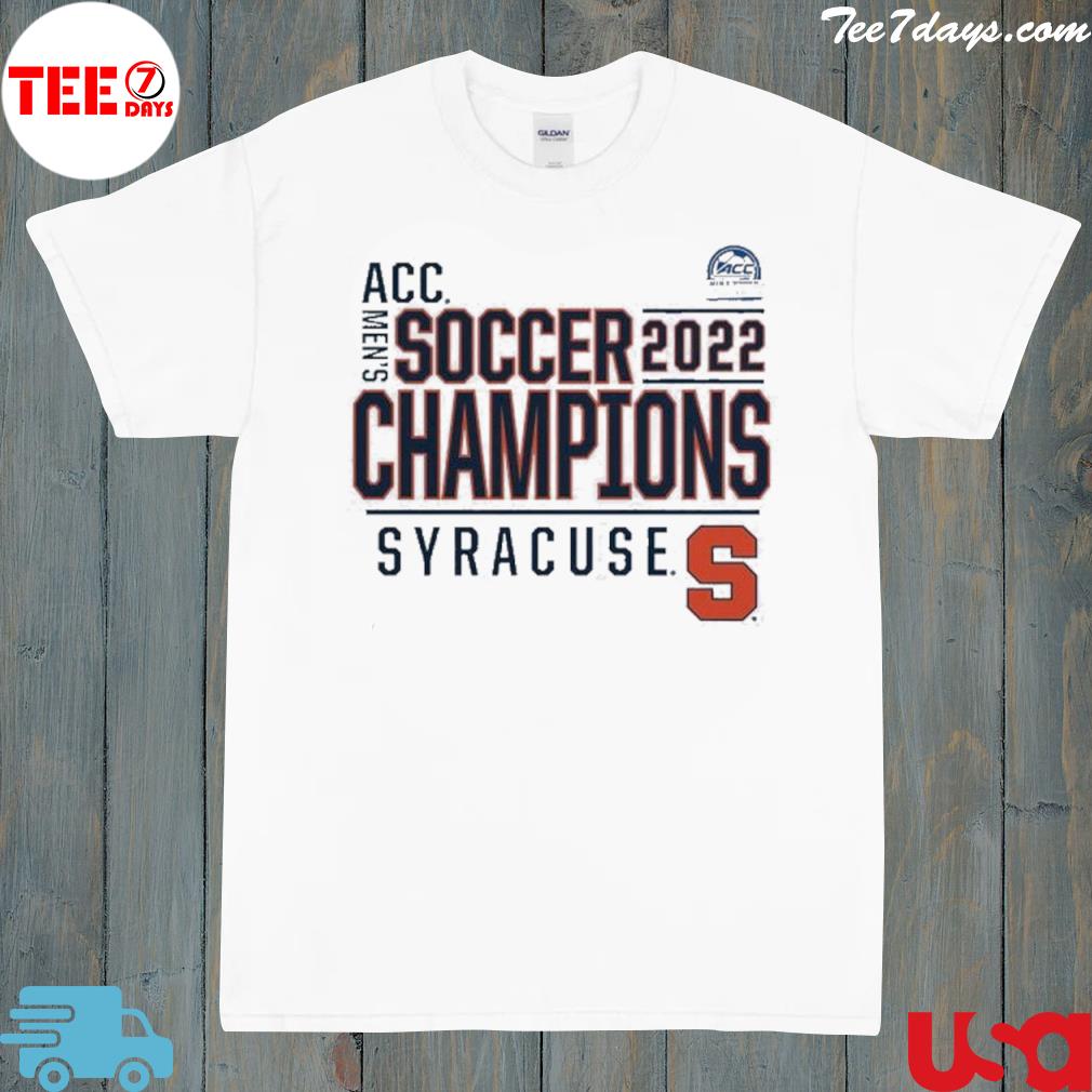 Syracuse Orange 2022 Acc Men’S Soccer Conference Tournament Champions Shirt
