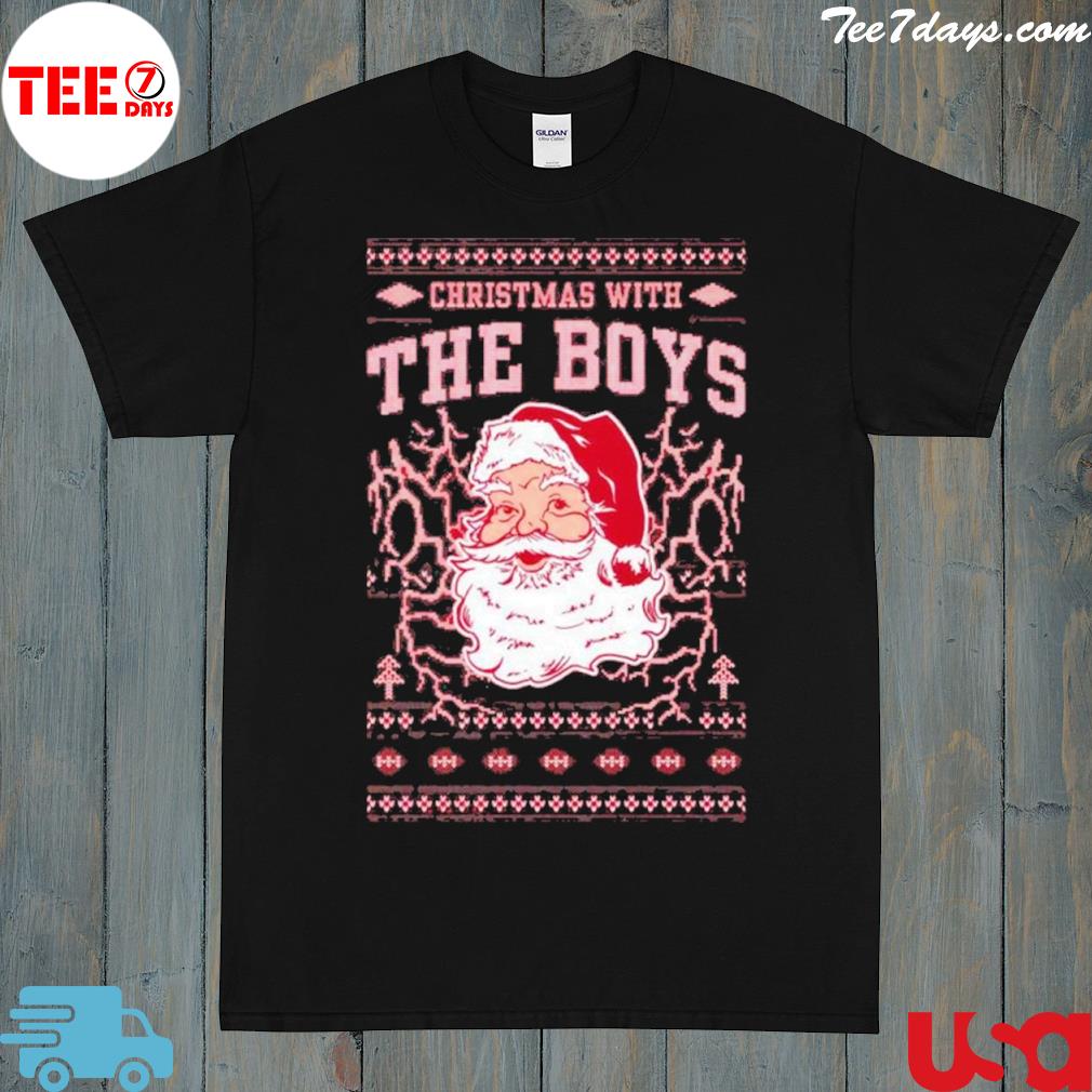 The boys santa Ugly Christmas sweatshirt