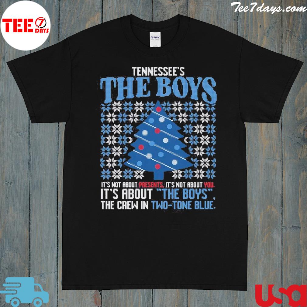 The boys Ugly Christmas sweatshirt