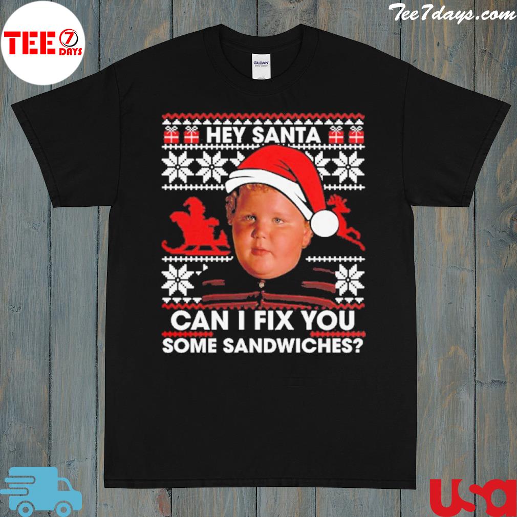 Thurman Merman Hey Santa Can I Fix You Some Sandwiches T-Shirt