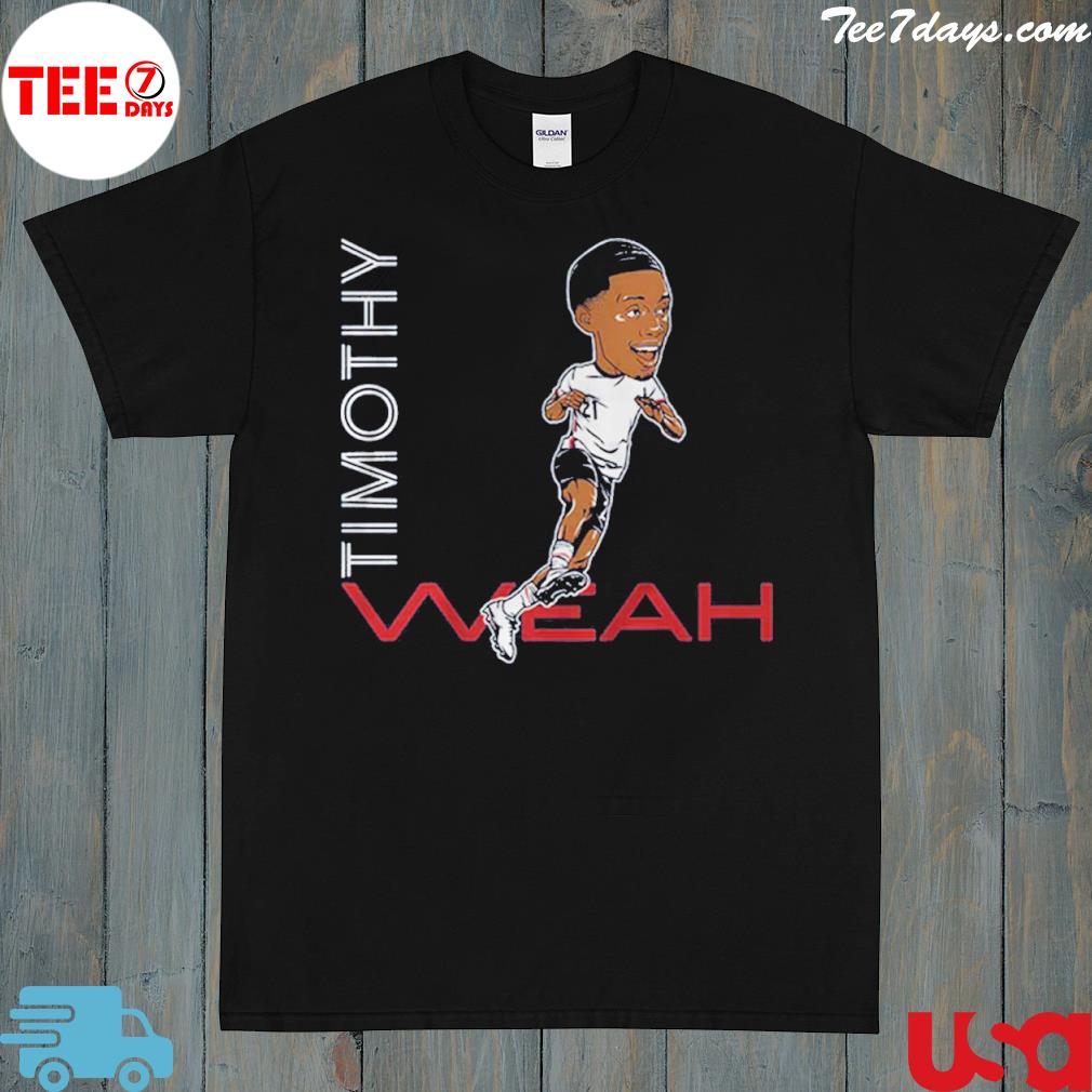 Timothy weah caricature shirt