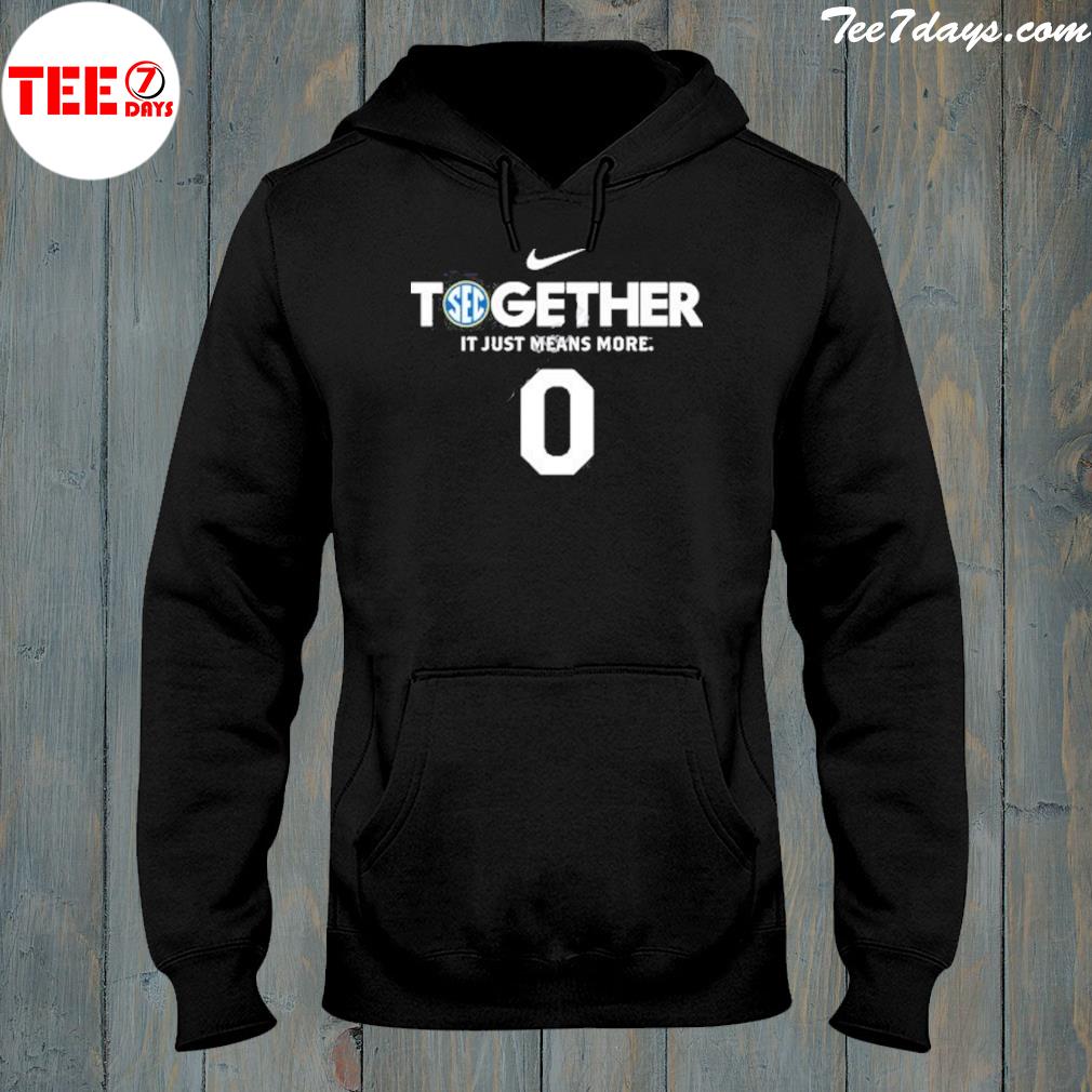 Together It Just Means More s hoddie-black