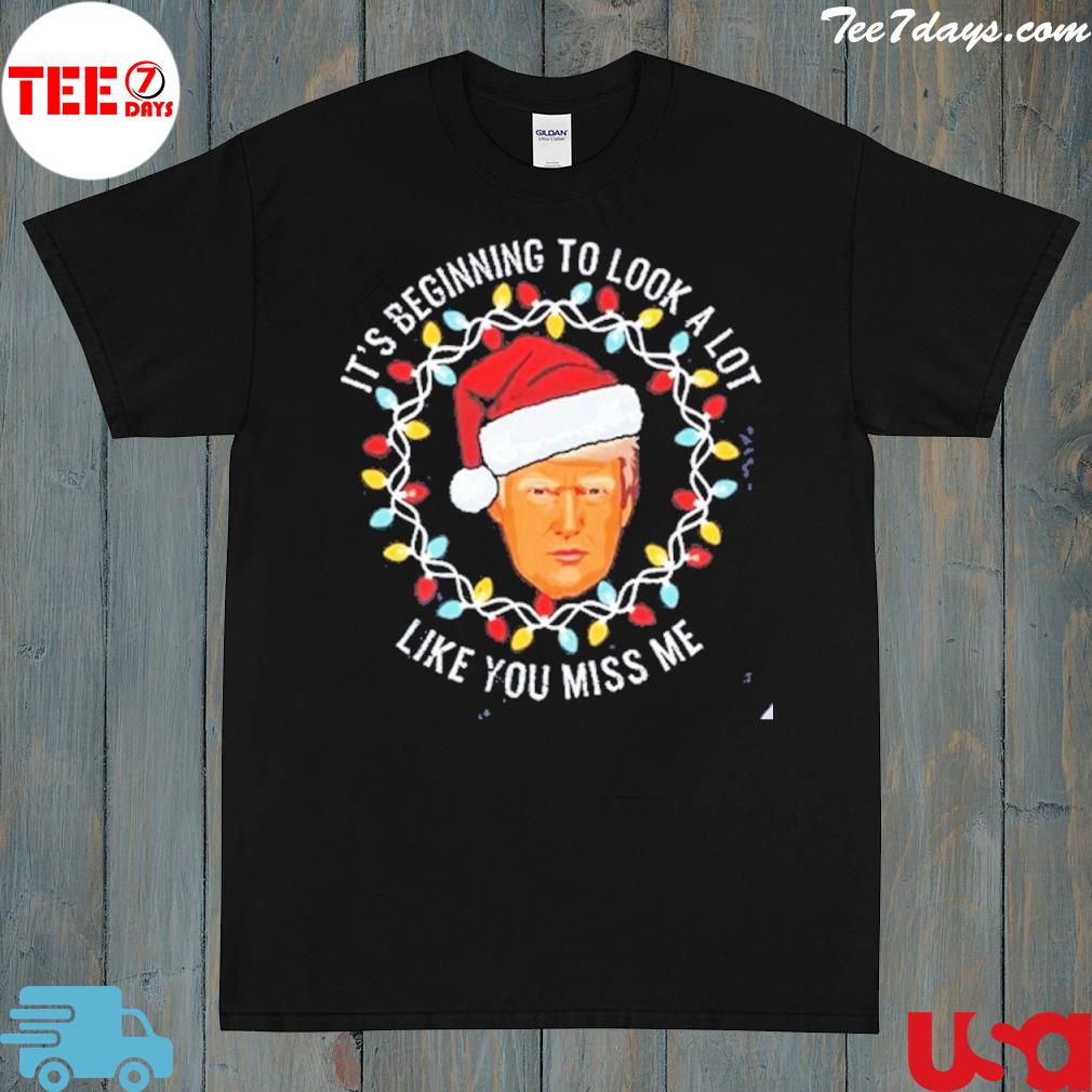 Trump 2024 it's beginning to look a lot like you miss me election s Ugly Christmas sweatshirt