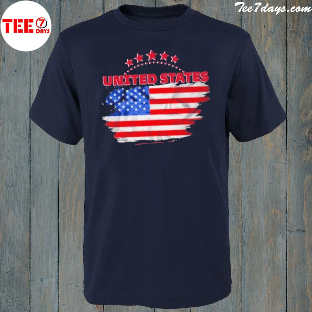 Usa world soccer cup jumper s t-shirt-black
