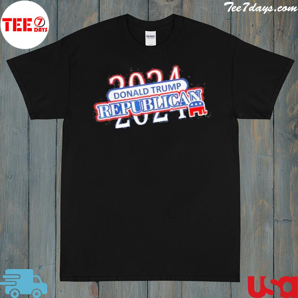 Vote Donald Trump for president republican presidency 2024 shirt