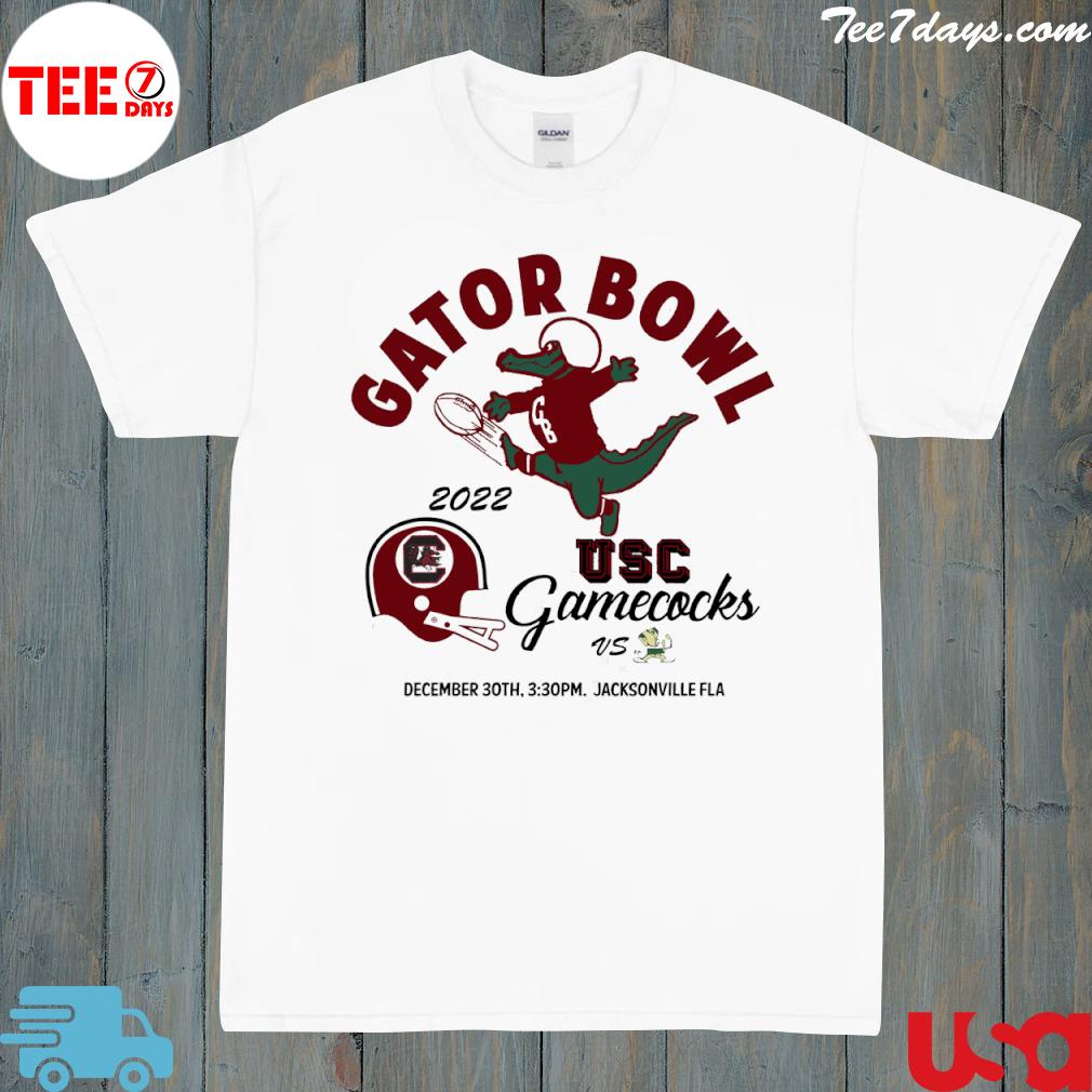 Gator bowl 2022 usc gamecocks december 30th jacksonville fla shirt