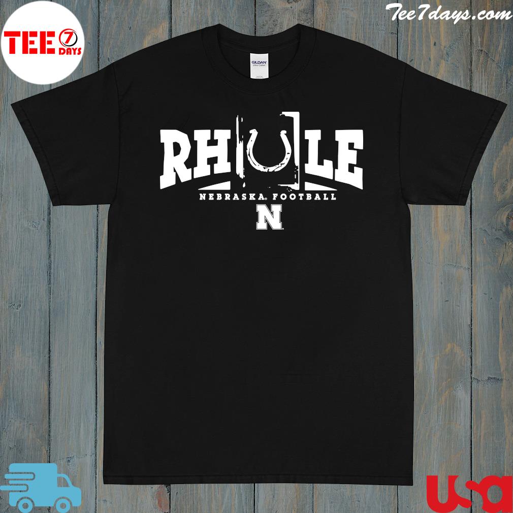Ncaa Matt Rhule Nebraska Football horseshoe t-shirt