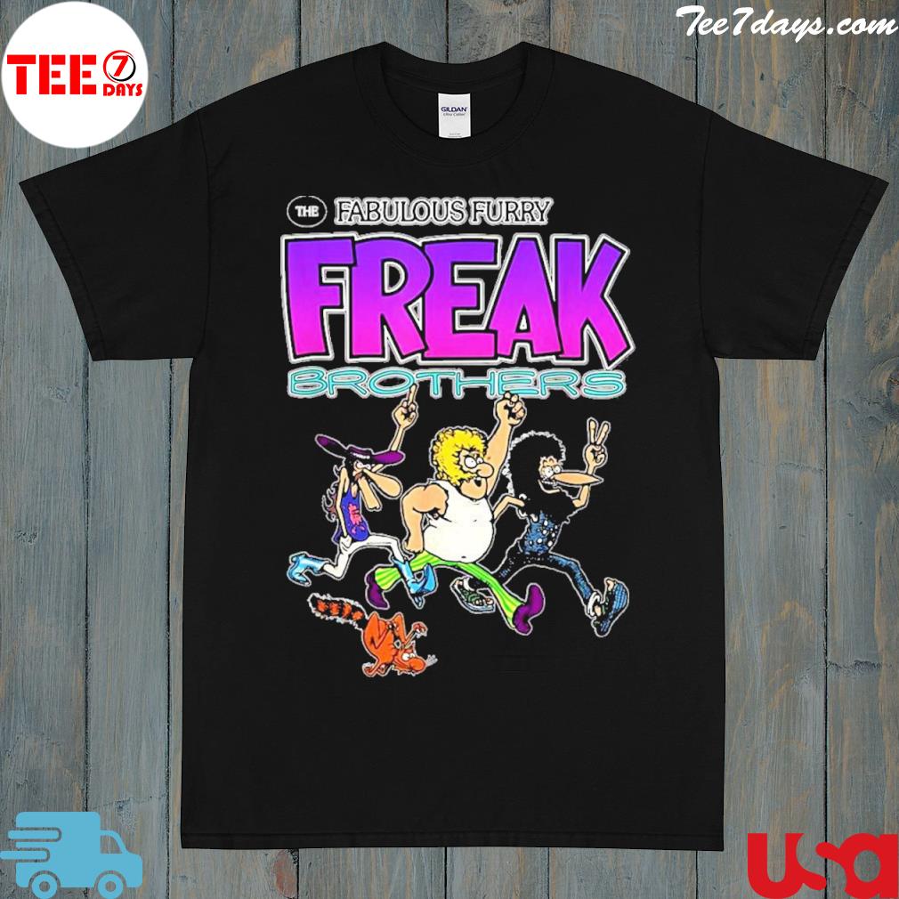 Official The Fabulous Furry Freak Brothers T-shirt