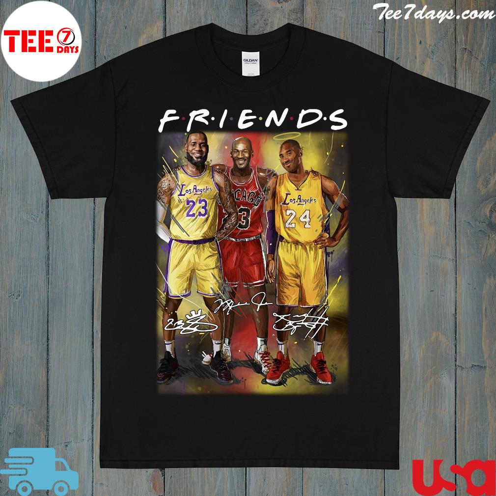 Official Kobe Bryant Michael Jordan and LeBron James Legends Friends  Signatures 2022 Shirt, hoodie, sweater, long sleeve and tank top