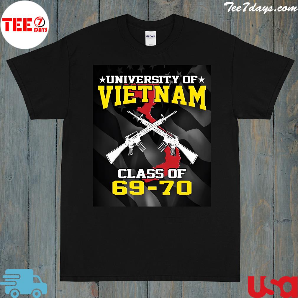 Official University Of Vietnam Class Of 69 - 70 T-Shirt