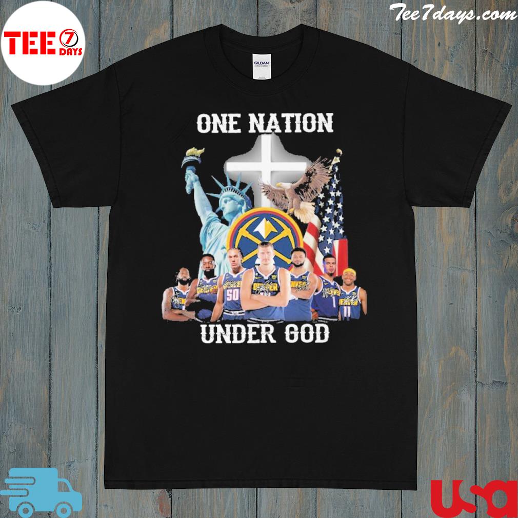 One nation under god nuggets team player shirt