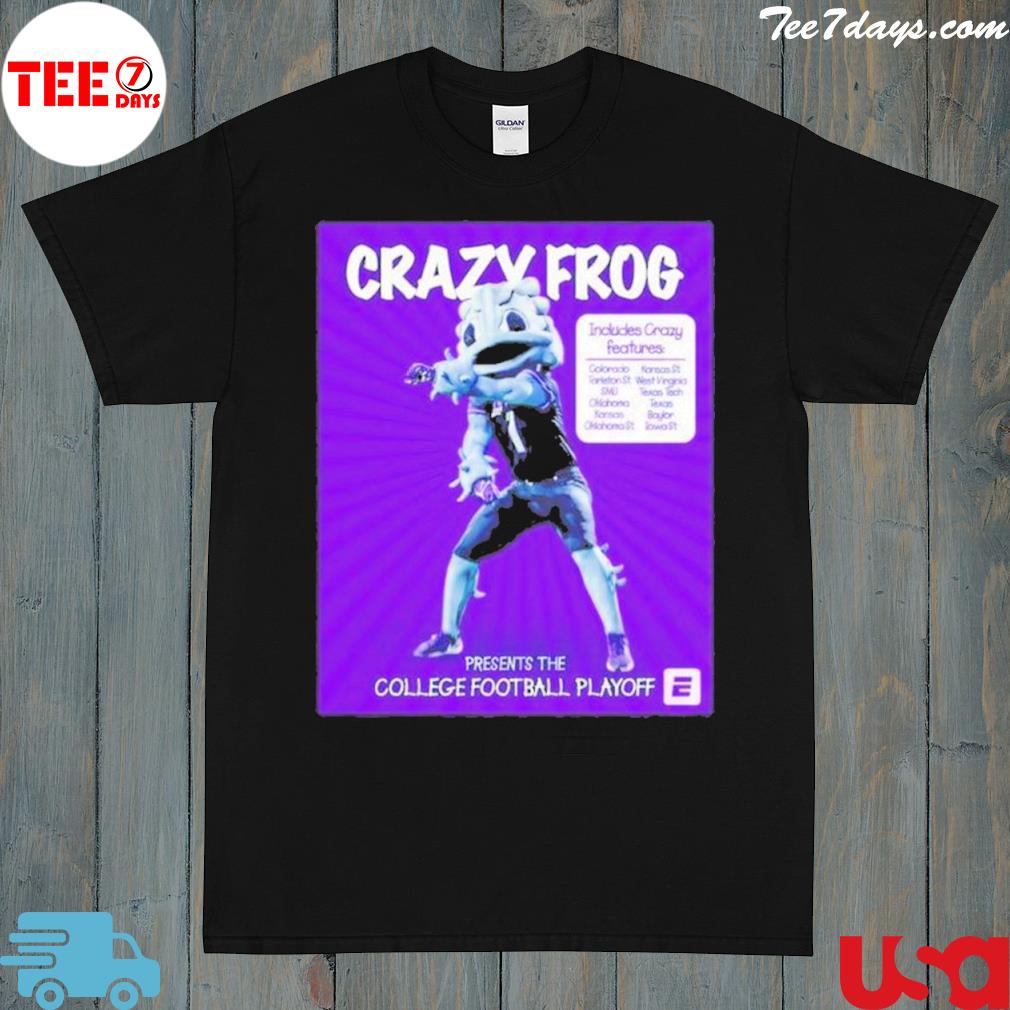 Tcu Horned Frogs Carzy Frog College Football Playoff shirt