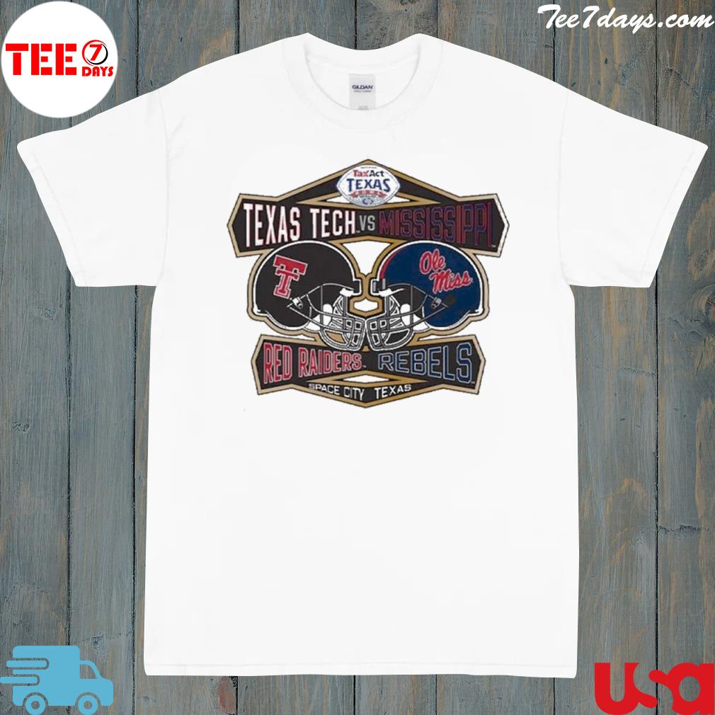 Texas Tech Red Raiders vs Ole Miss Rebels Roger space city Texas shirt