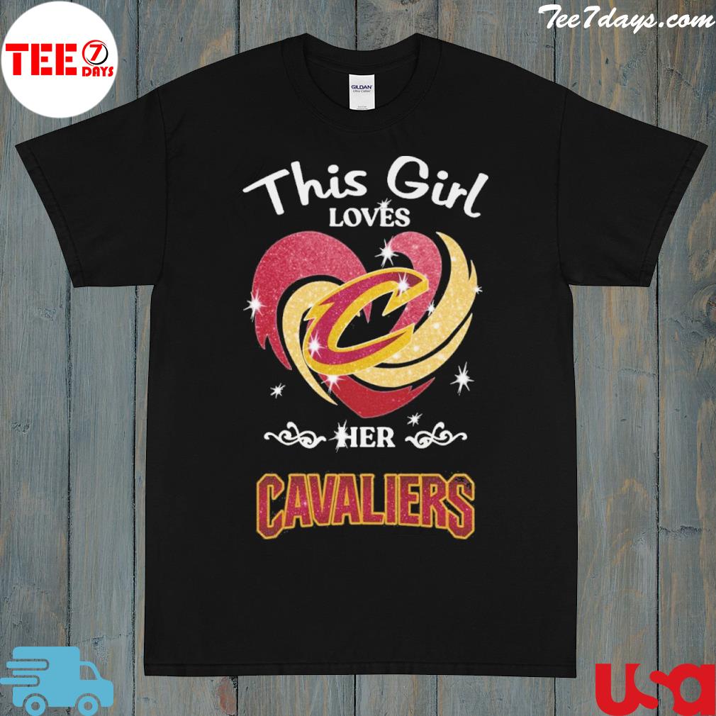 This girl loves her cavaliers shirt
