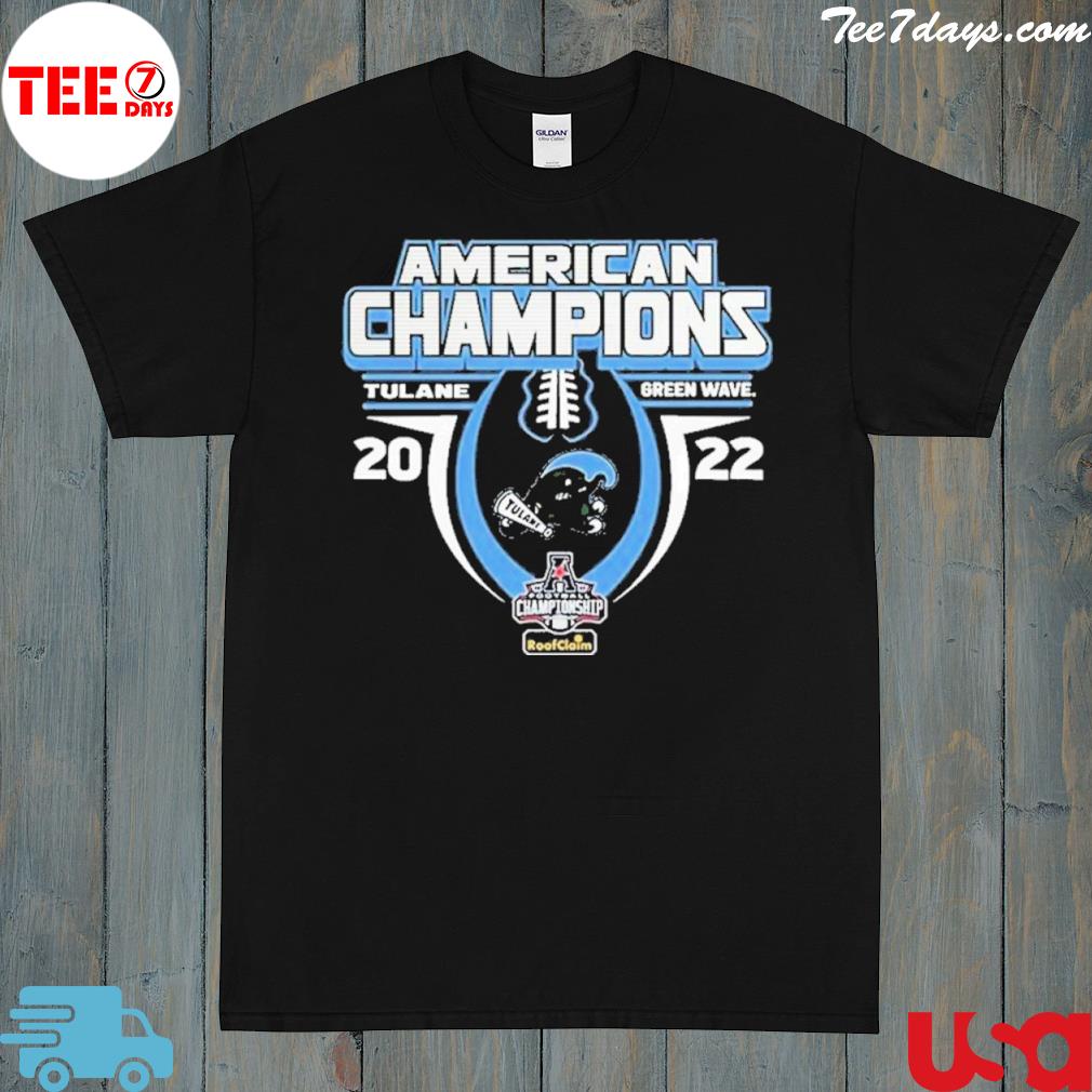Tulane aac Football conference champions logo 2022 T-shirt