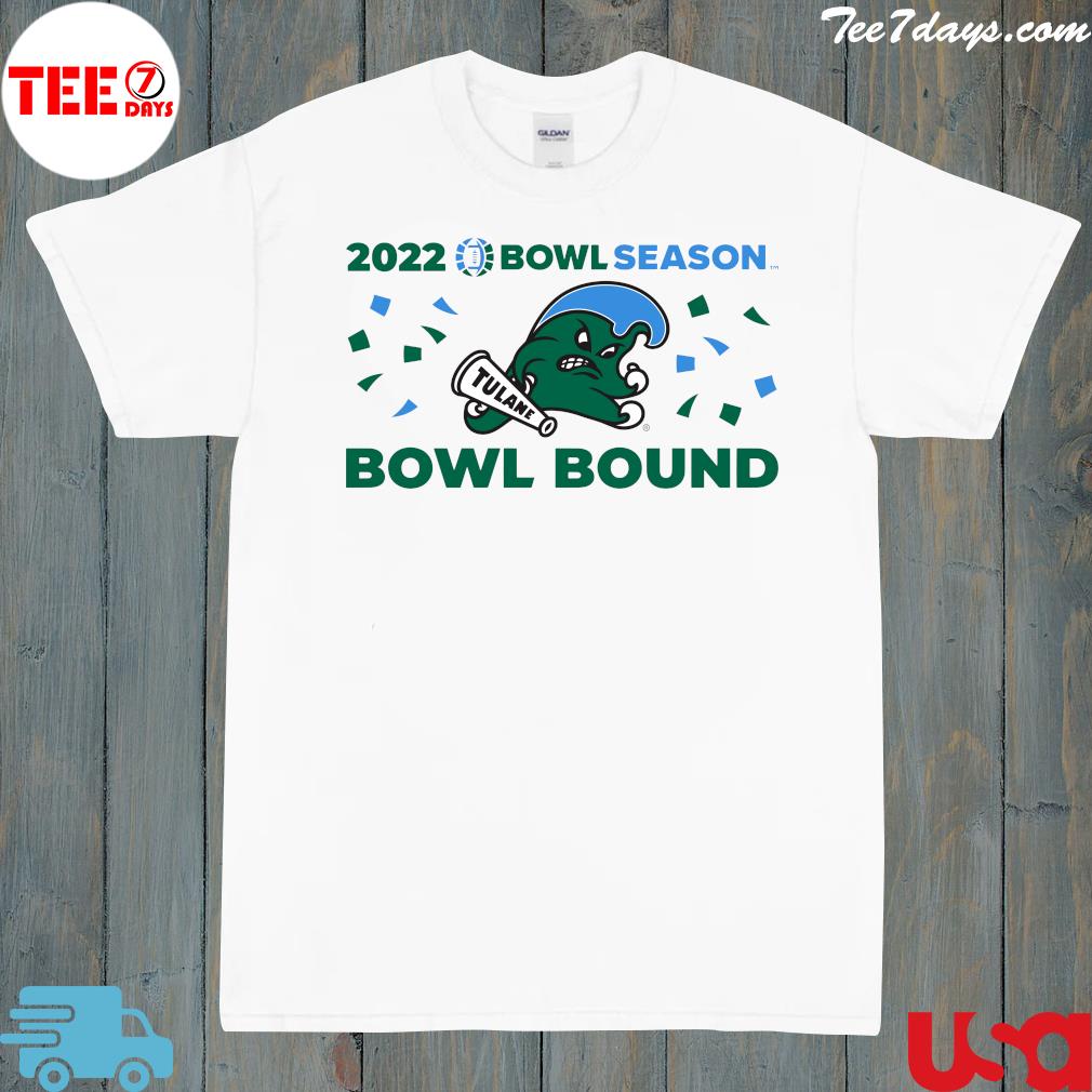 Tulane Green Wave 2022 Bowl Season Bowl Bound t-shirt
