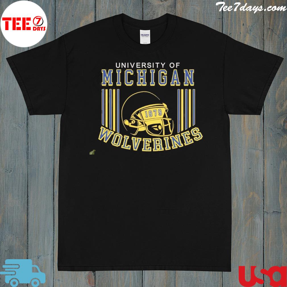 University Of Michigan Michigan State Michigan Wolwerines Tee Shirt