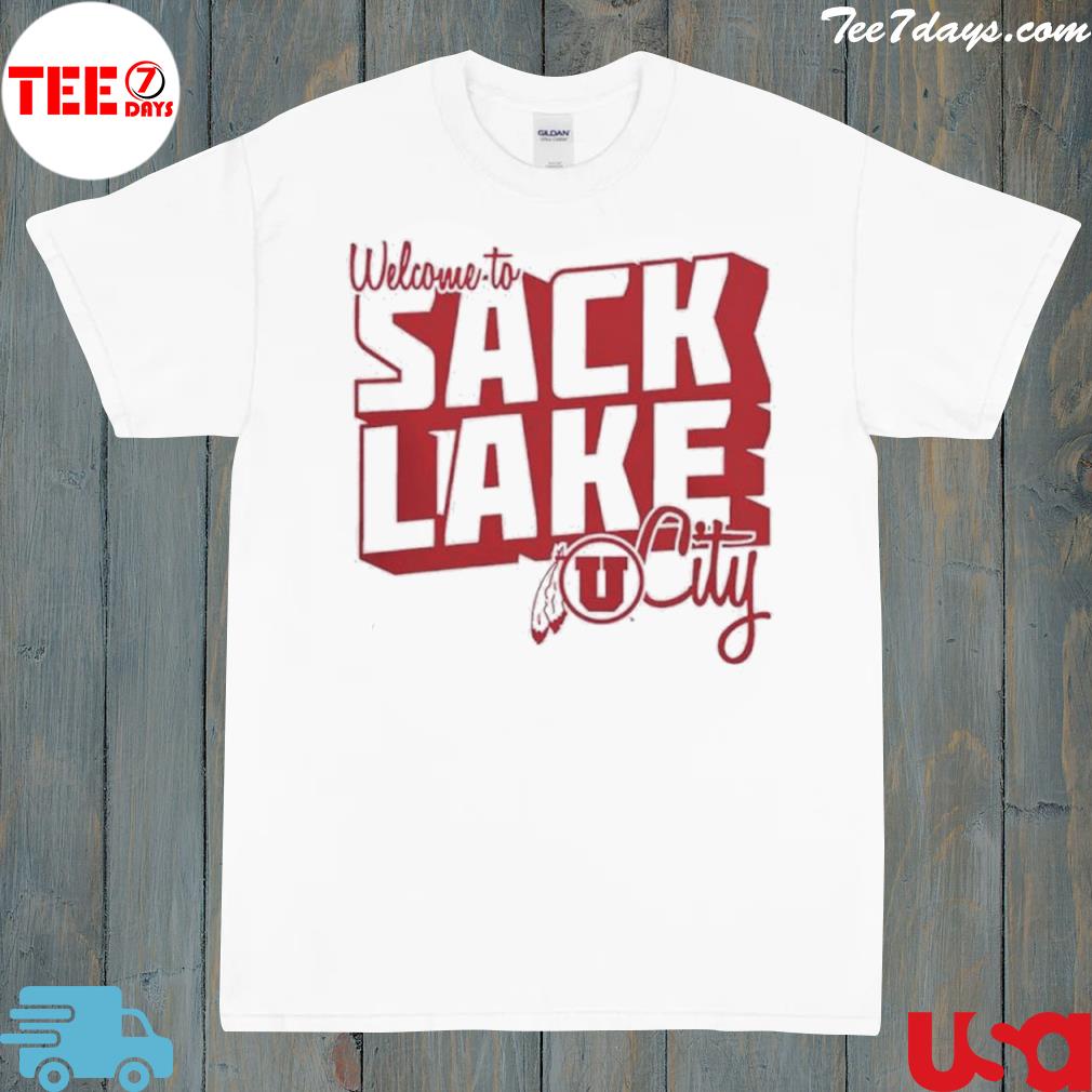 Utah Utes Welcome To Sack Lake City Boys shirt