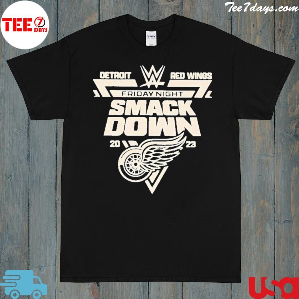 Detroit Red Wings Smack Down 2023 Shirt