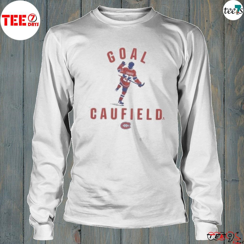 Official goal caufield cole caufield montreal canadaiens T-shirt